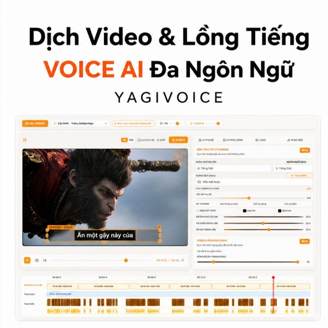 Dịch Video & Lồng Tiếng VOICE AI